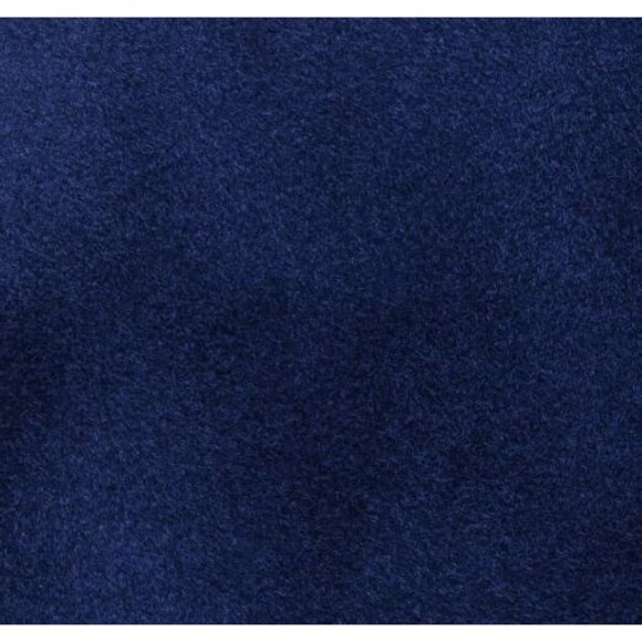 Blue Suede Full Zip Flare Waist Collared Jacket Womens Navy Blue 18W - Picture 11 of 11